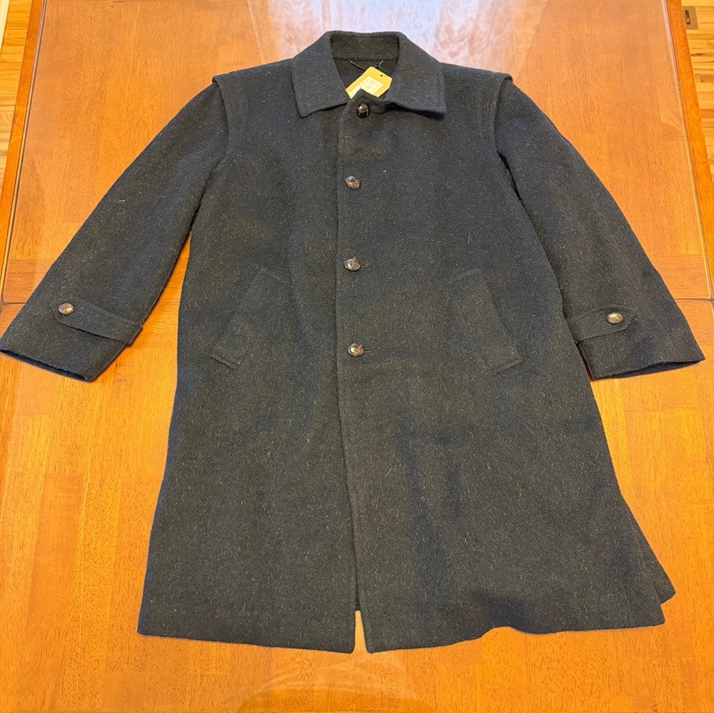 Valstar Made in Italy Tyrol Wool Coat Vintage Overcoat Men’s Medium